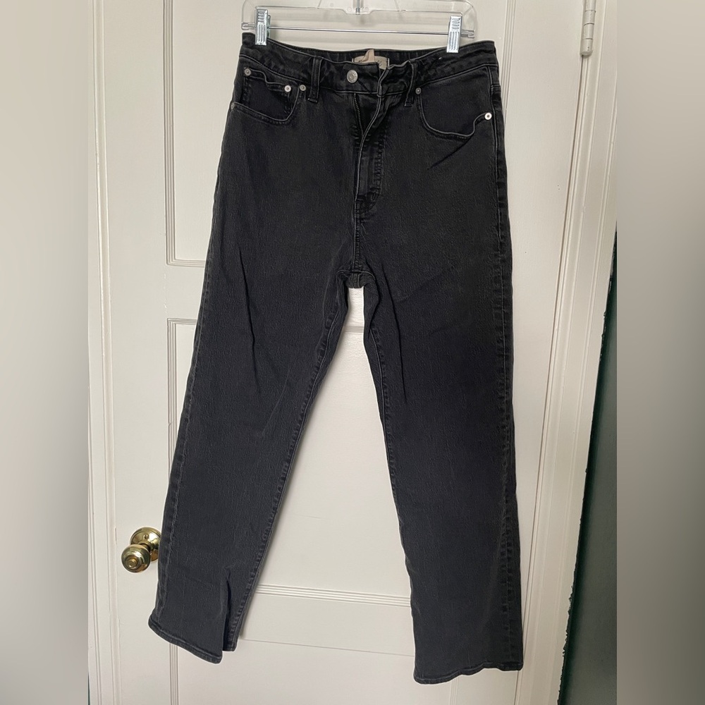 Madewell Curvy ‘90s Straight Jean - Black